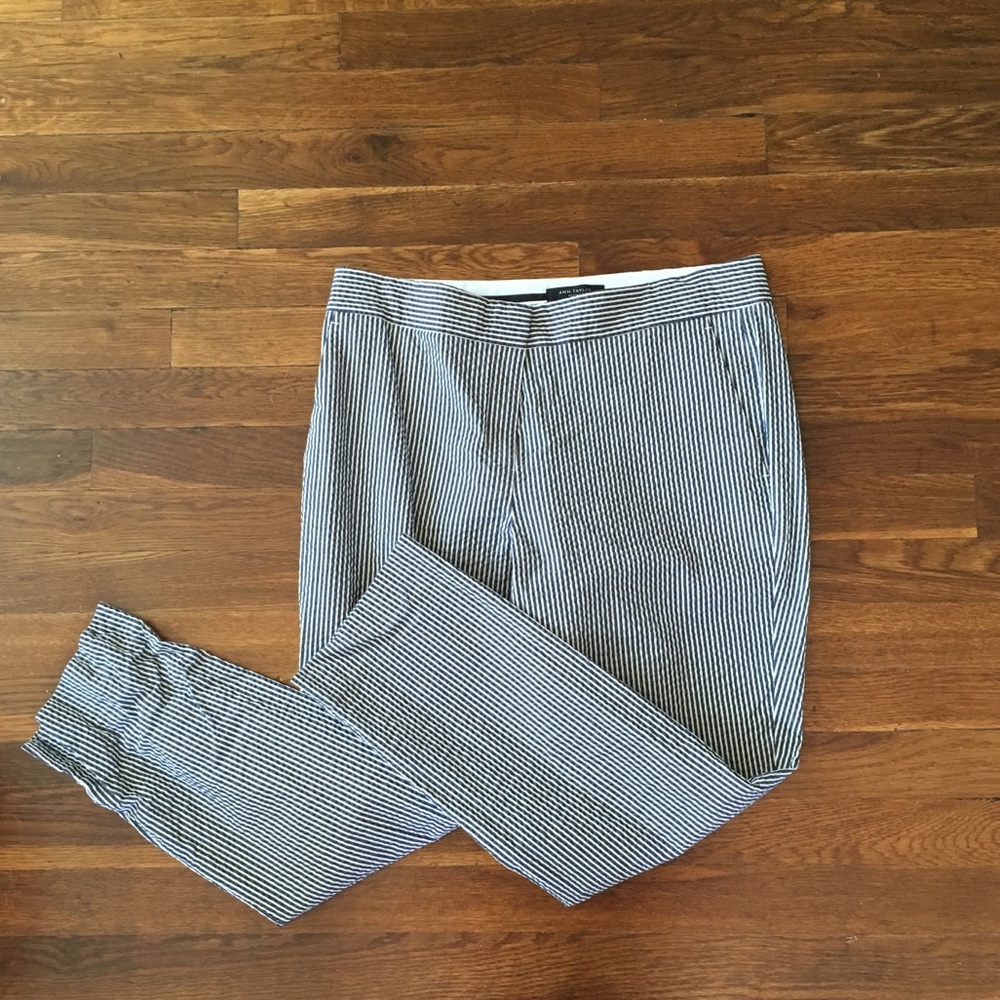 Ann Taylor pinstripe pants